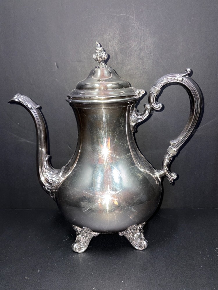 Gorham 4 Piece Tea Coffee Service Silverplate Set YC1901 YC1902 YC1903 YC1904