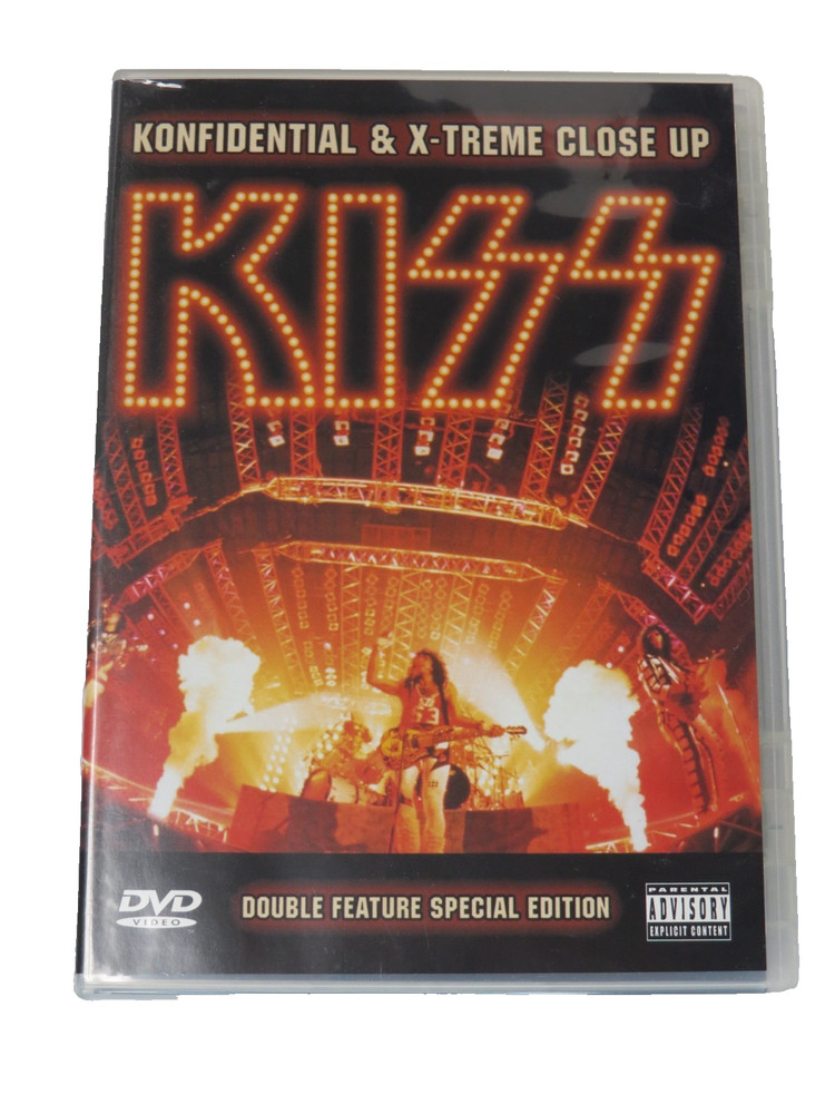 KISS KONFIDENTIAL & X-TREME CLOSE UP COMBO DVD OFFICIAL RELEASE 2004