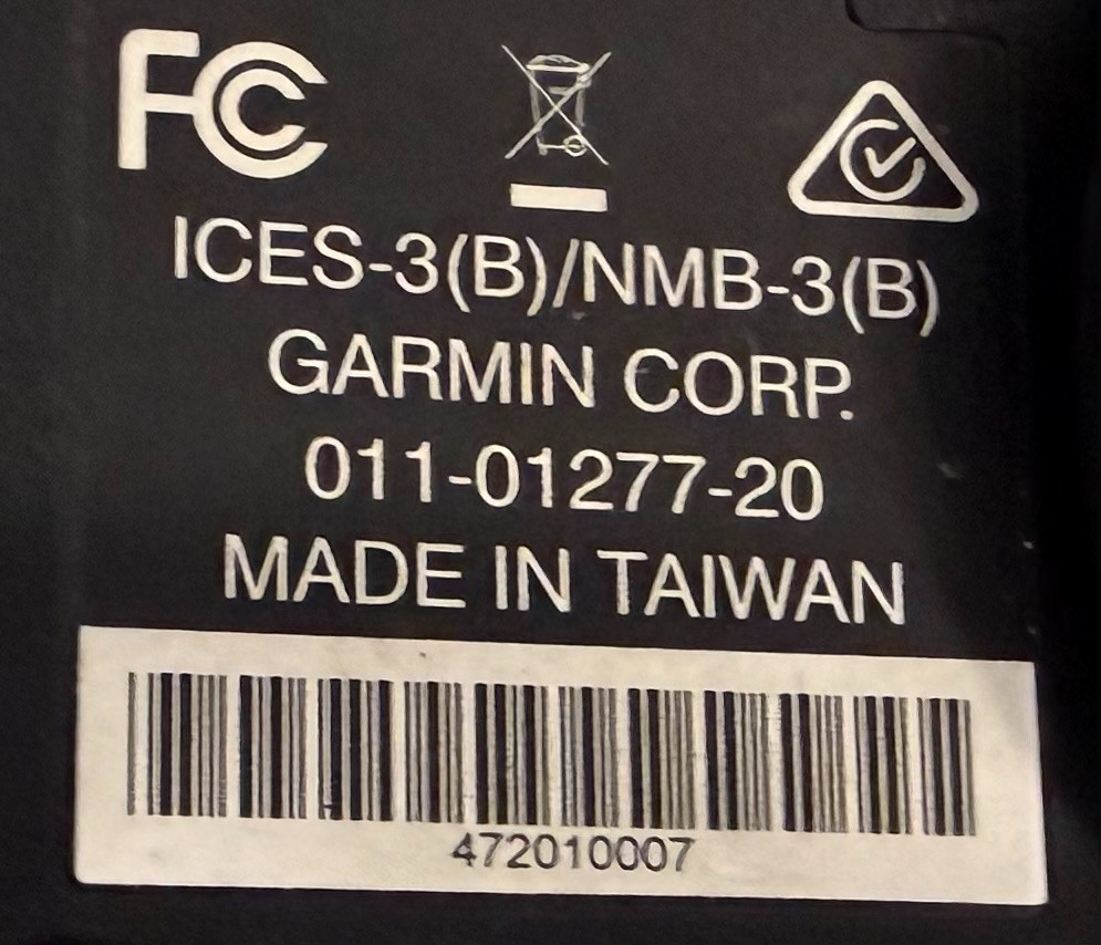 Data Card Programmer 011-01277-20 Removed Working