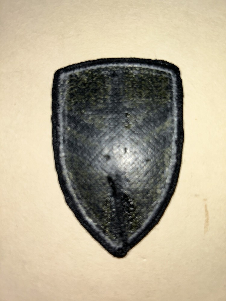 U.S. ARMY / 2ND SUPPORT COMMAND - SUBDUED UNIT PATCH (Sew-On) MERROWED EDGE