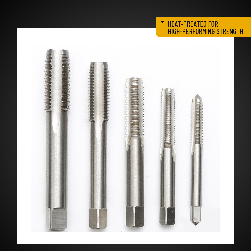 M5 M6 M8 M10 M12 Helicoil Thread Repair 131Pcs Set & Metric Rethreading Tool Kit