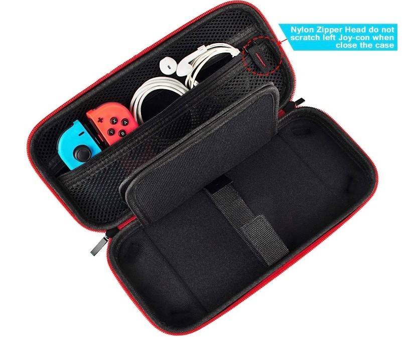daydayup Switch Case and Tempered Glass Screen Protector Compatible with Nintend