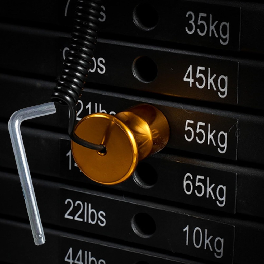 2 Pack Weight Stack Pin Gym Machine Replacement L Handle