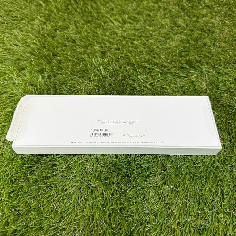 Empty Box for Apple Watch Series 9 Midnight 45 MM Empty Box Only