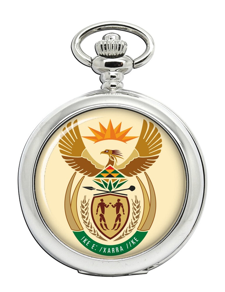 South African Crest Pocket Watch