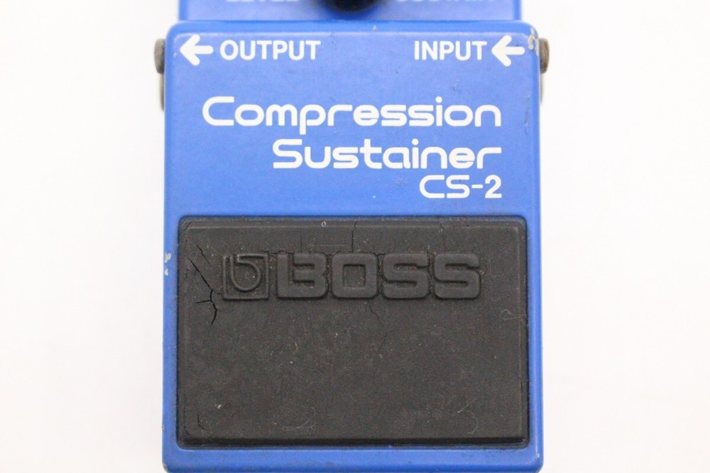 BOSS CS-2 Compression Sustainer Compressor Guiter Effect Pedal used japan