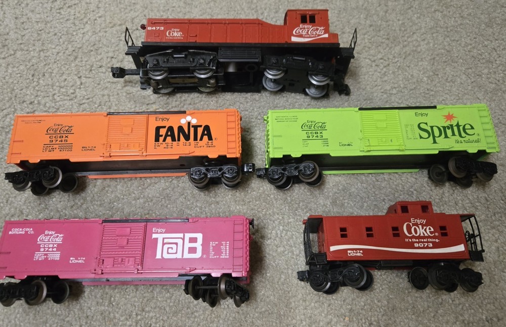 Lionel Coca-Cola Train Set