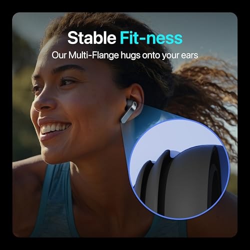 Premium Multi-Flange Eartips for Galaxy Buds3 Pro/Galaxy Buds4 Medium, Black