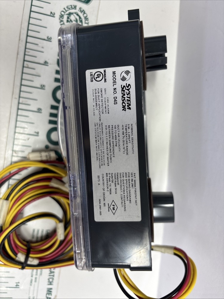 SYSTEM SENSOR D4S PHOTOELETRIC SENSOR