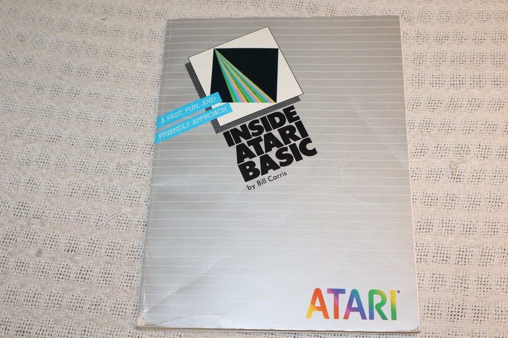 1983 Inside Atari Basic Book by Bill Carris