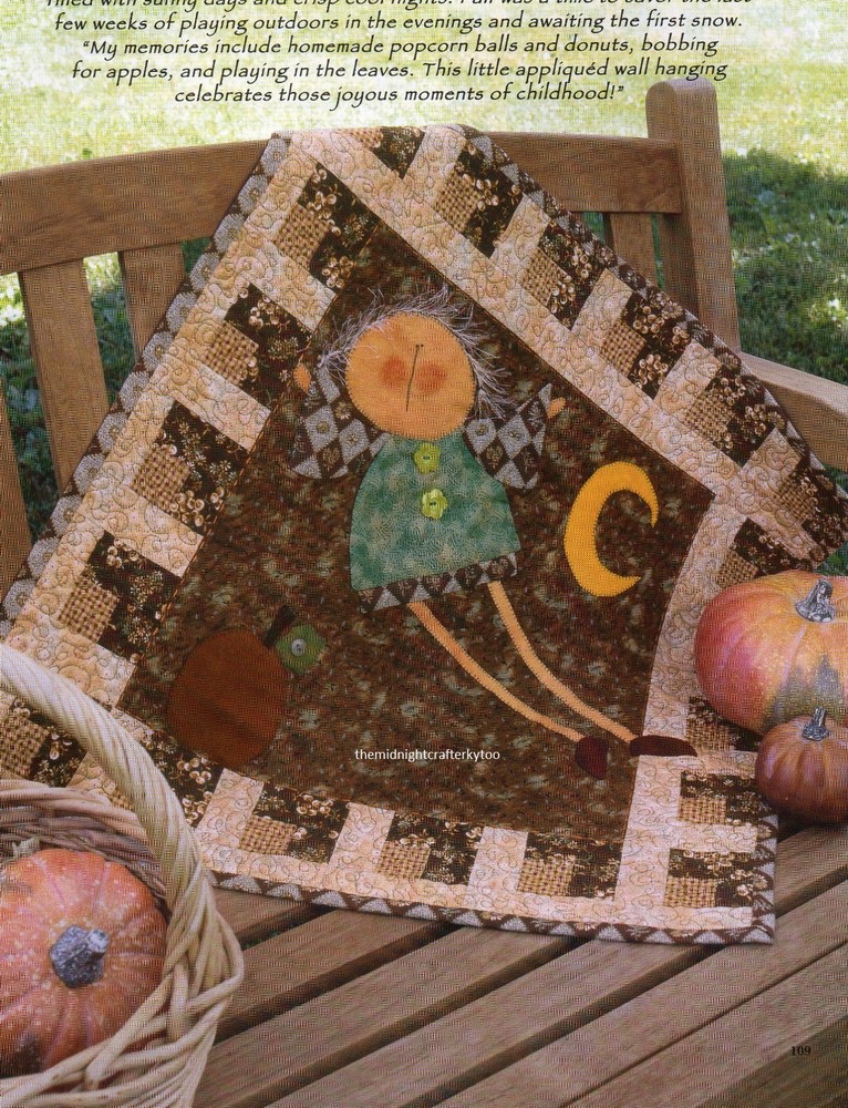 Harvest Dance Quilt Pattern Pieced/Applique MG