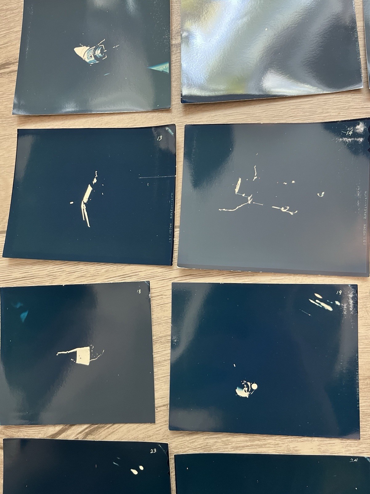 Vintage NASA Gemini Spacecrafts Photo on Kodak Paper SPACE - Lot Of 30