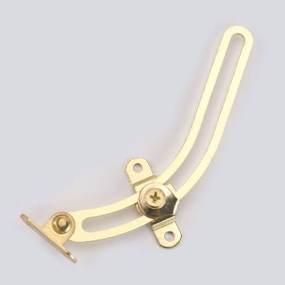Friction Lid Support Right Side Brass