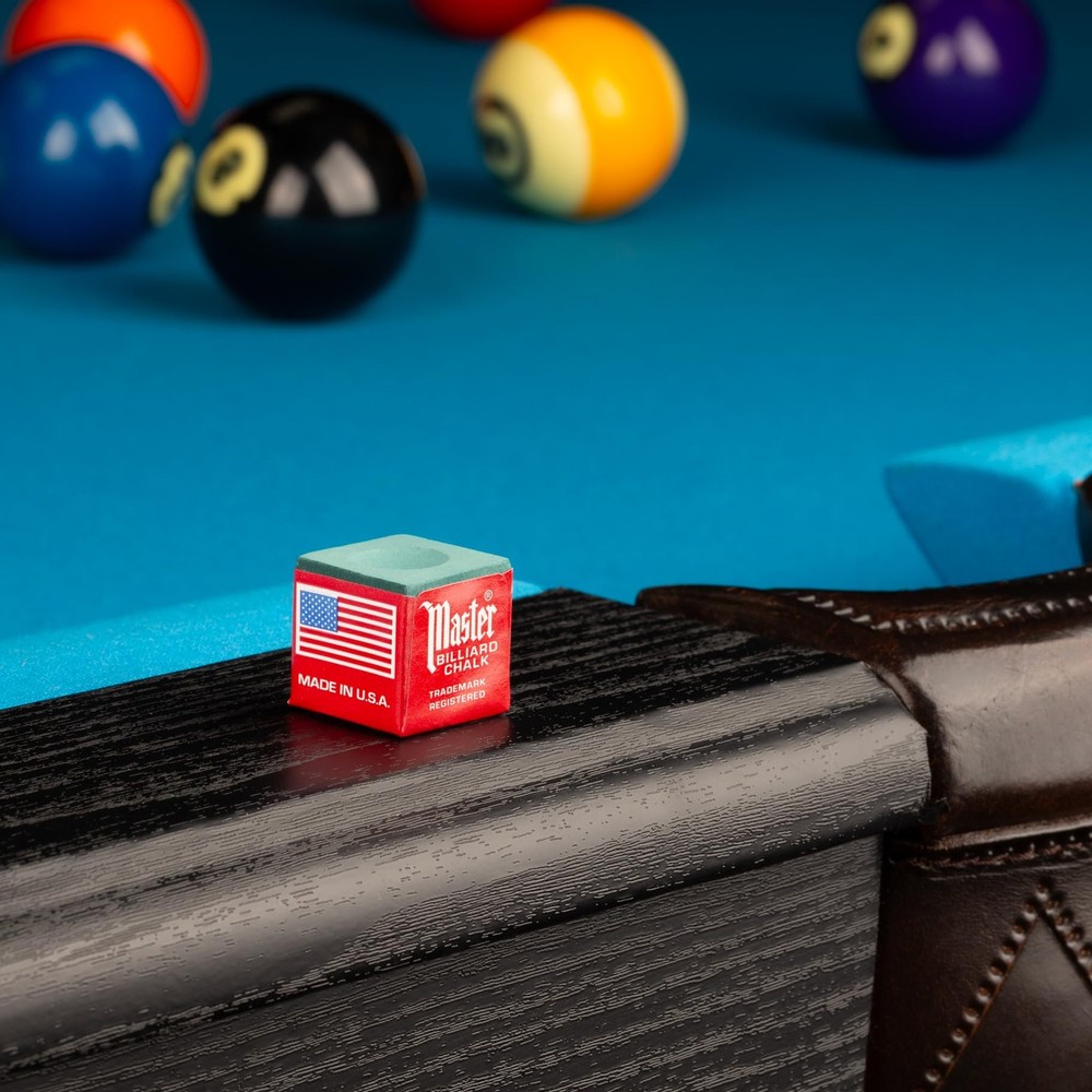 Billiard Pool Cue Chalk Box 12 Cubes for Smooth Gameplay