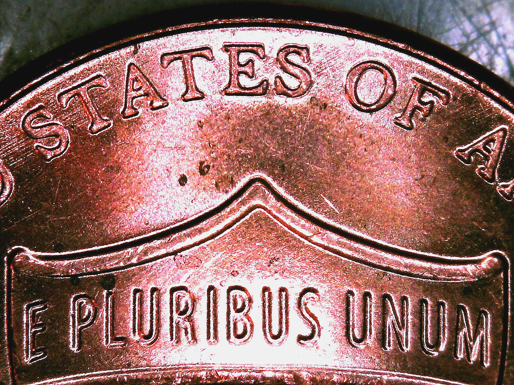 2022 P Lincoln cent Spike Head error plus additional reverse die crack