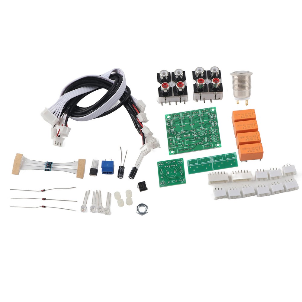 Input Switch Module Switching Board 4 Way Selector Amplifier Relay