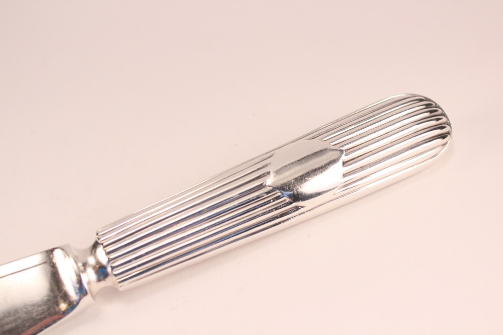 Antique Kitchen Walker & Hall Sterling Silver Wedding Cake Knife Pie Server