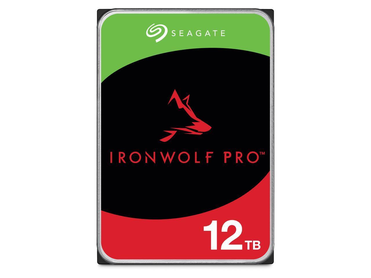Seagate 12TB Hard Drive 3.5" 7200 RPM 256MB Cache Internal HDD ST12000NT001