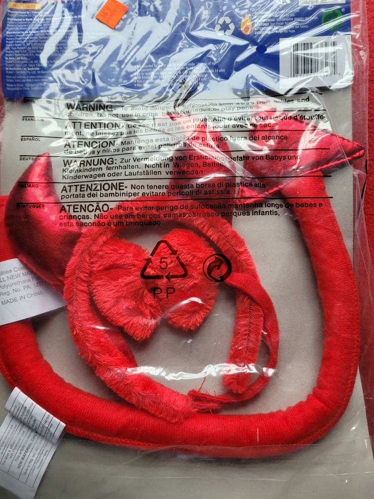 Woman's Halloween Costume Devil Accessory Kit Rubies