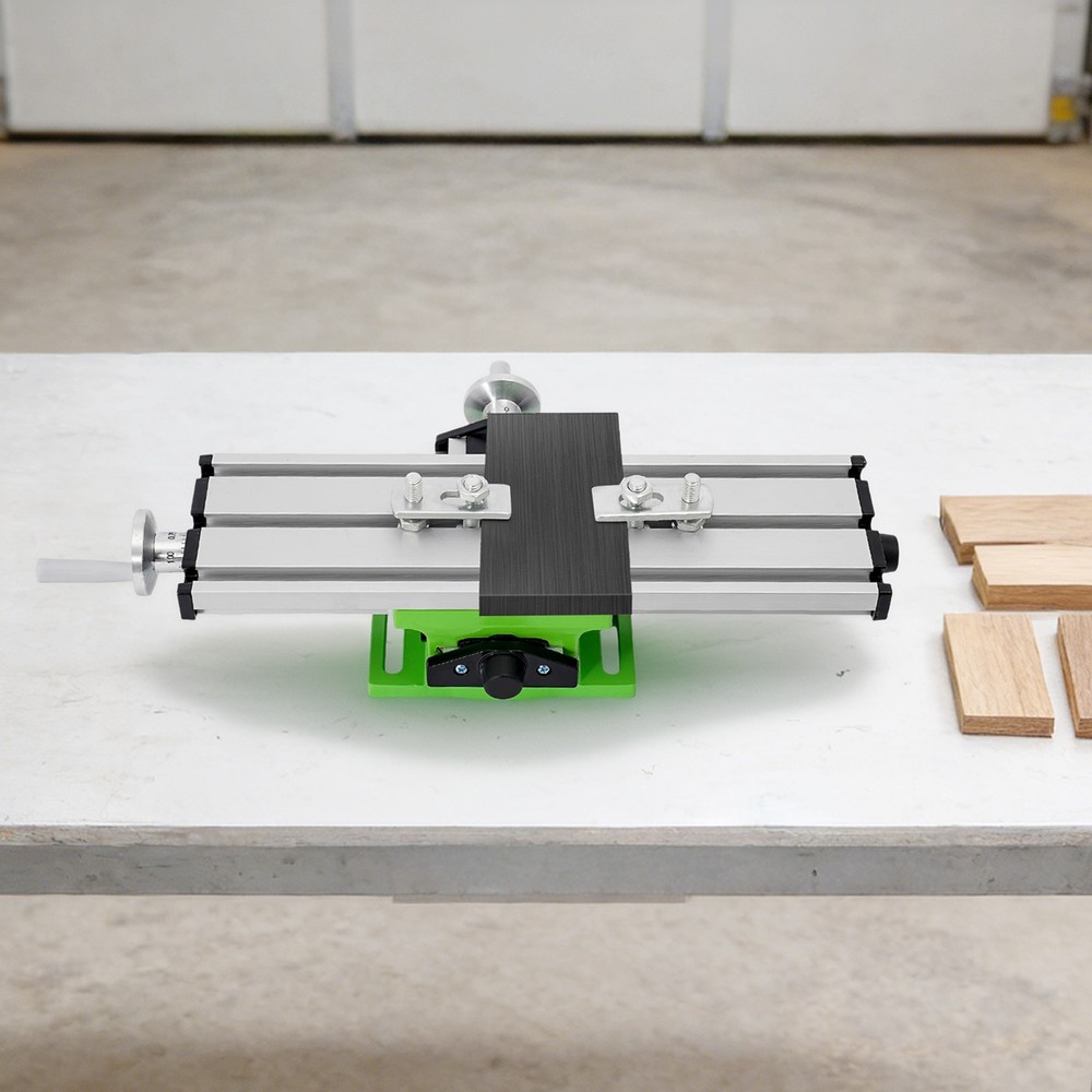 Cross Slide, Drill Press Bench, Axis Mill Machine Work Table, Compound Vise Vice