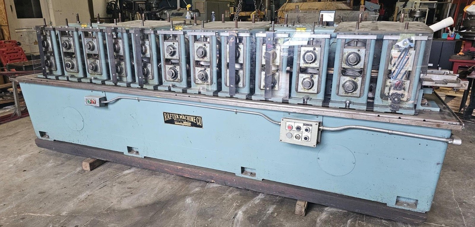 RAFTER 12 STAND ROLLFORMER 2" SHAFTS