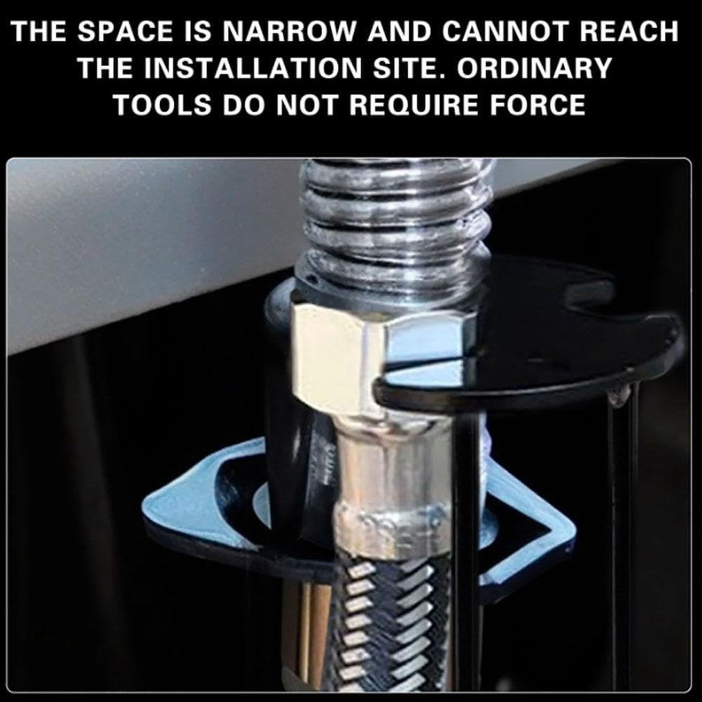 New Multifunctional Sink Wrench Universal Plumbers Tool for Tight Kitchen