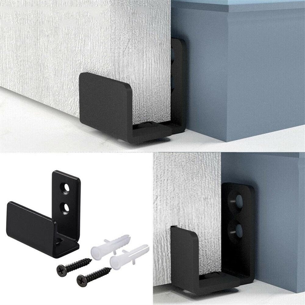 Adjustable Floor Guide For Sliding Barn Door Bottom Wall Mount Stay Guide