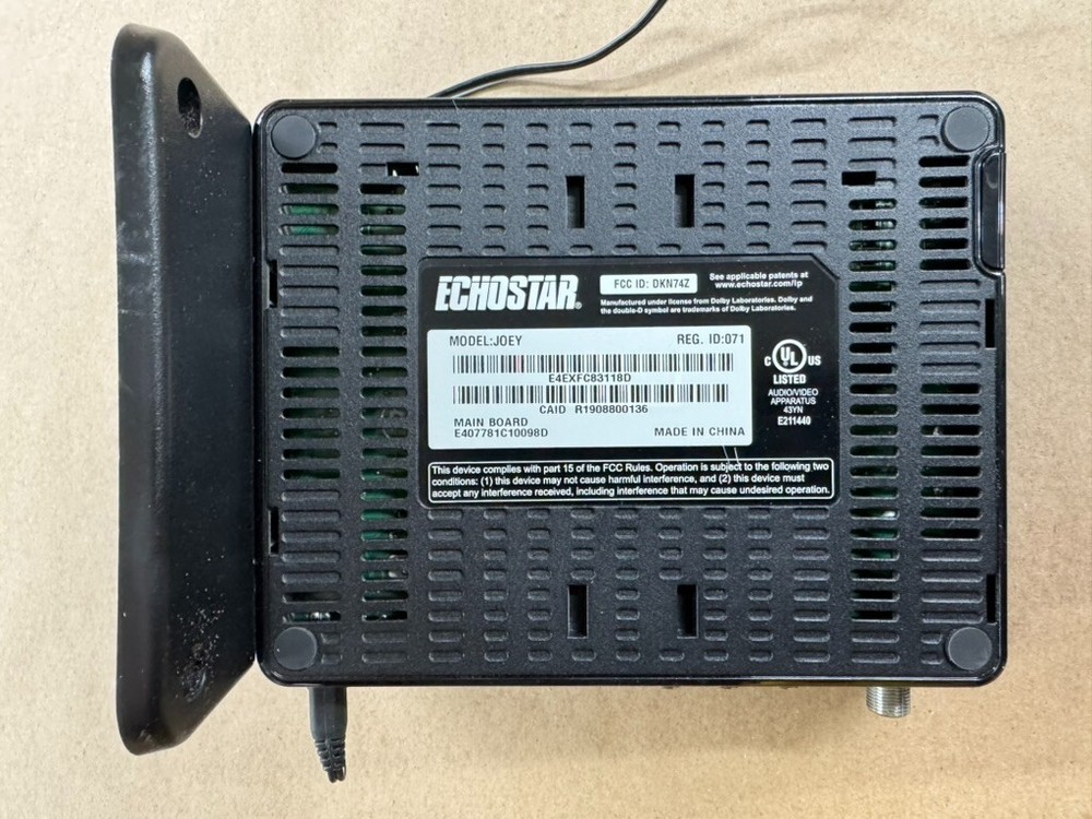 Two Dish Network Echostar Model: Joey - With Remote & Two Power Supplies