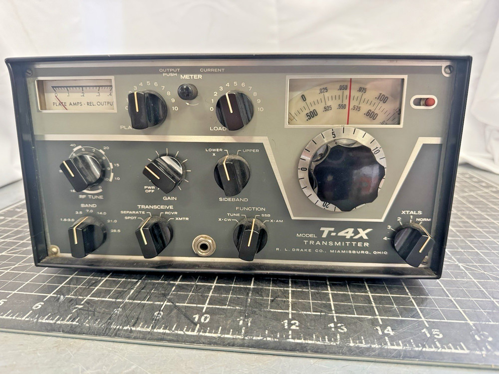 Drake T-4X Transmitter – Miamisburg, OH – SN 10508 – Vintage Ham Radio