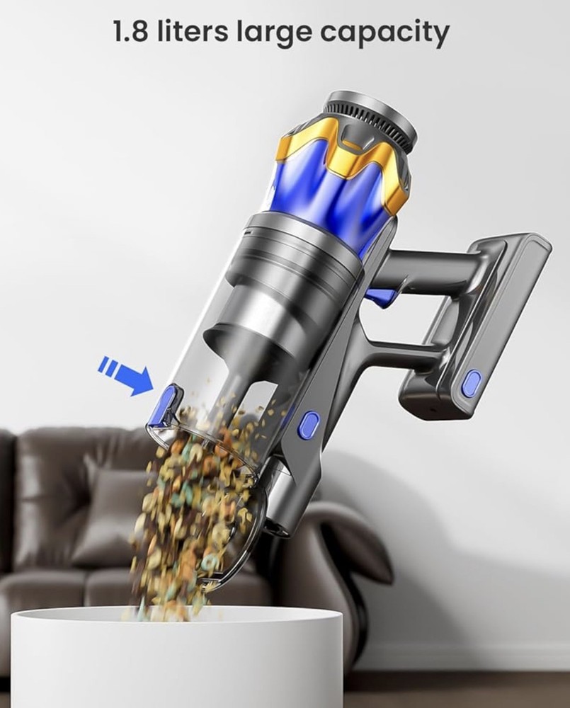 Cordless stick vacuum