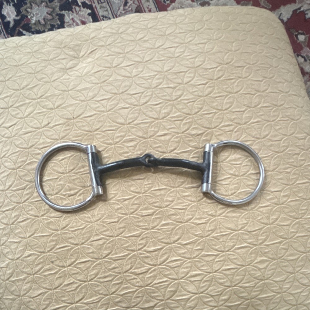 Sweet Iron Dee Ring Snaffle Bit - 5”