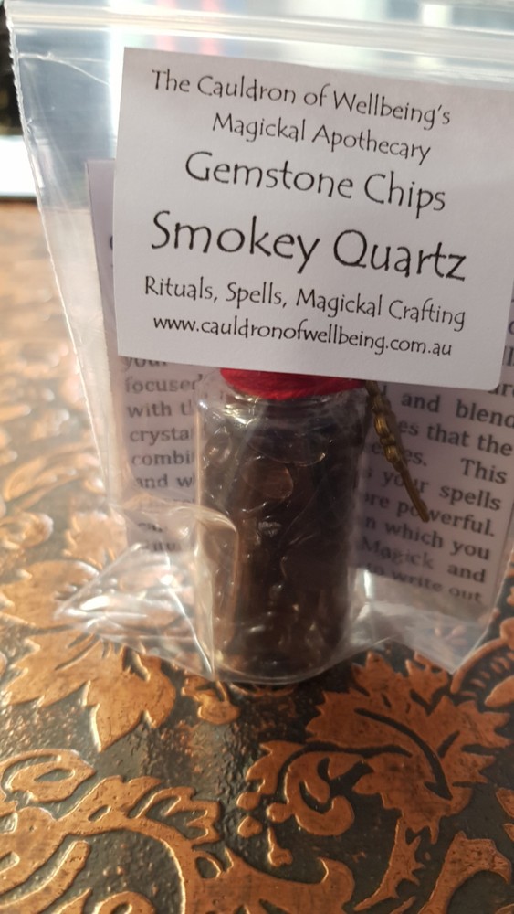 Crystal Chips - Smokey Quartz