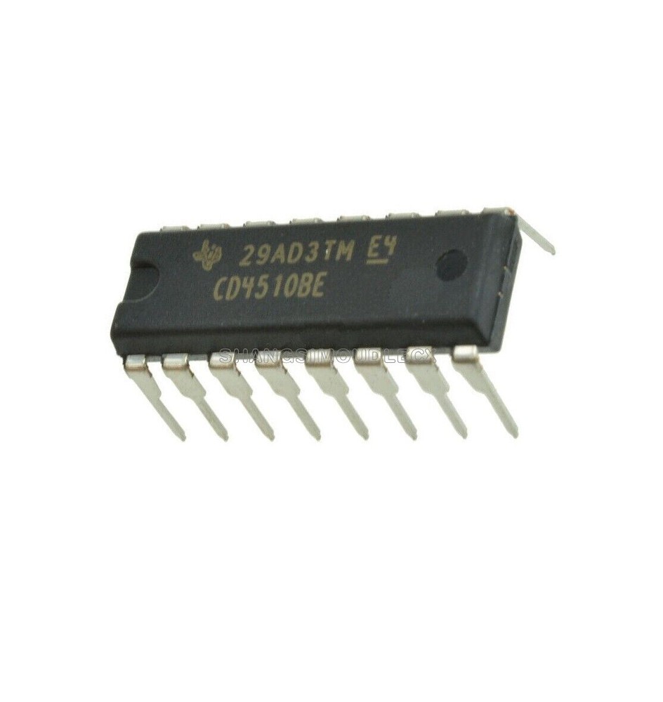 10pcs CD4510 CD4510BE CMOS PRESETTABLE UP/DOWN COUNTERS DIP16