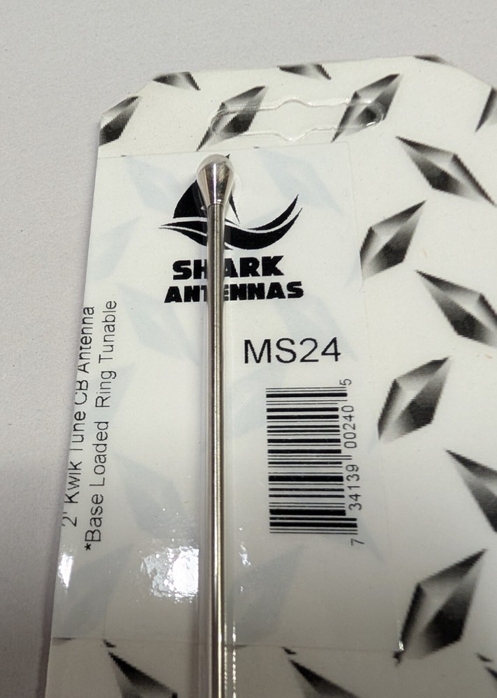 Shark MS24 2' Kwik Tune Base Loaded Tunable CB Antenna