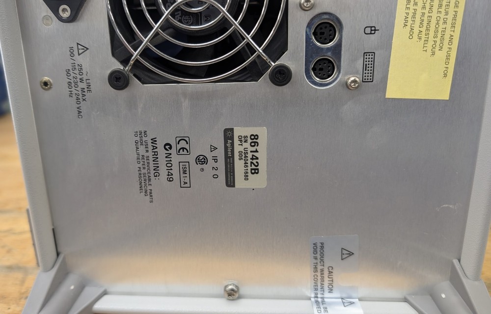 Agilent 86142B Optical Spectrum Analyzer Opt 6