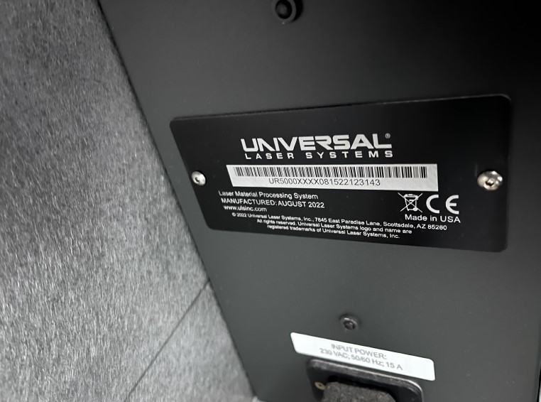Universal Laser Systems Ultra R 5000