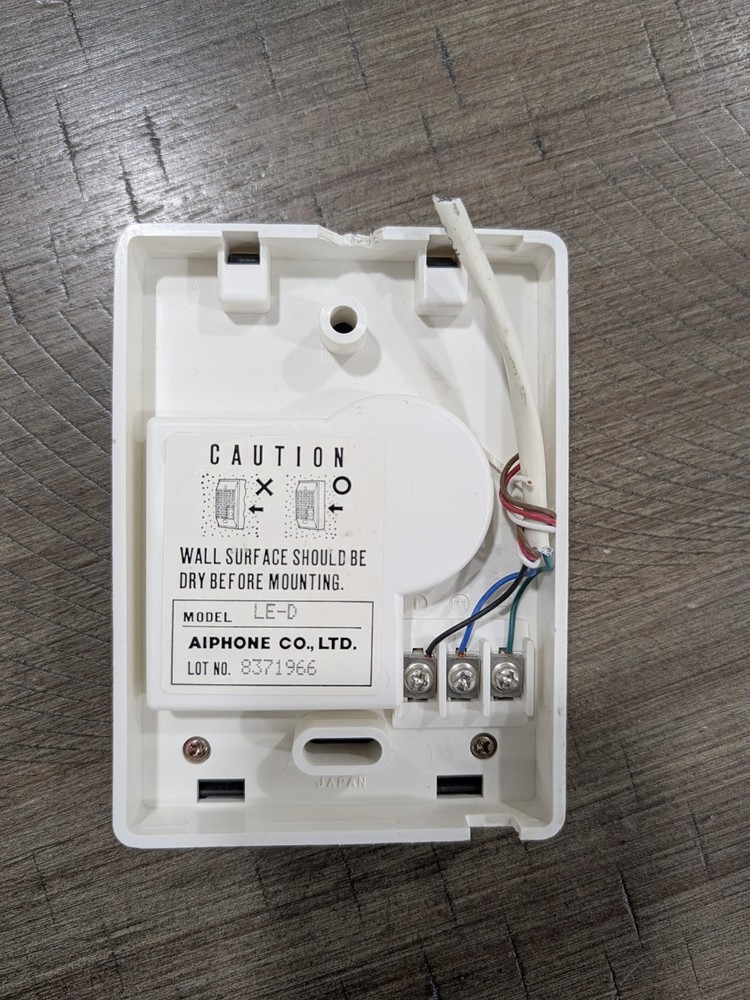 Aiphone LE-D Surface Wall Mount Intercom