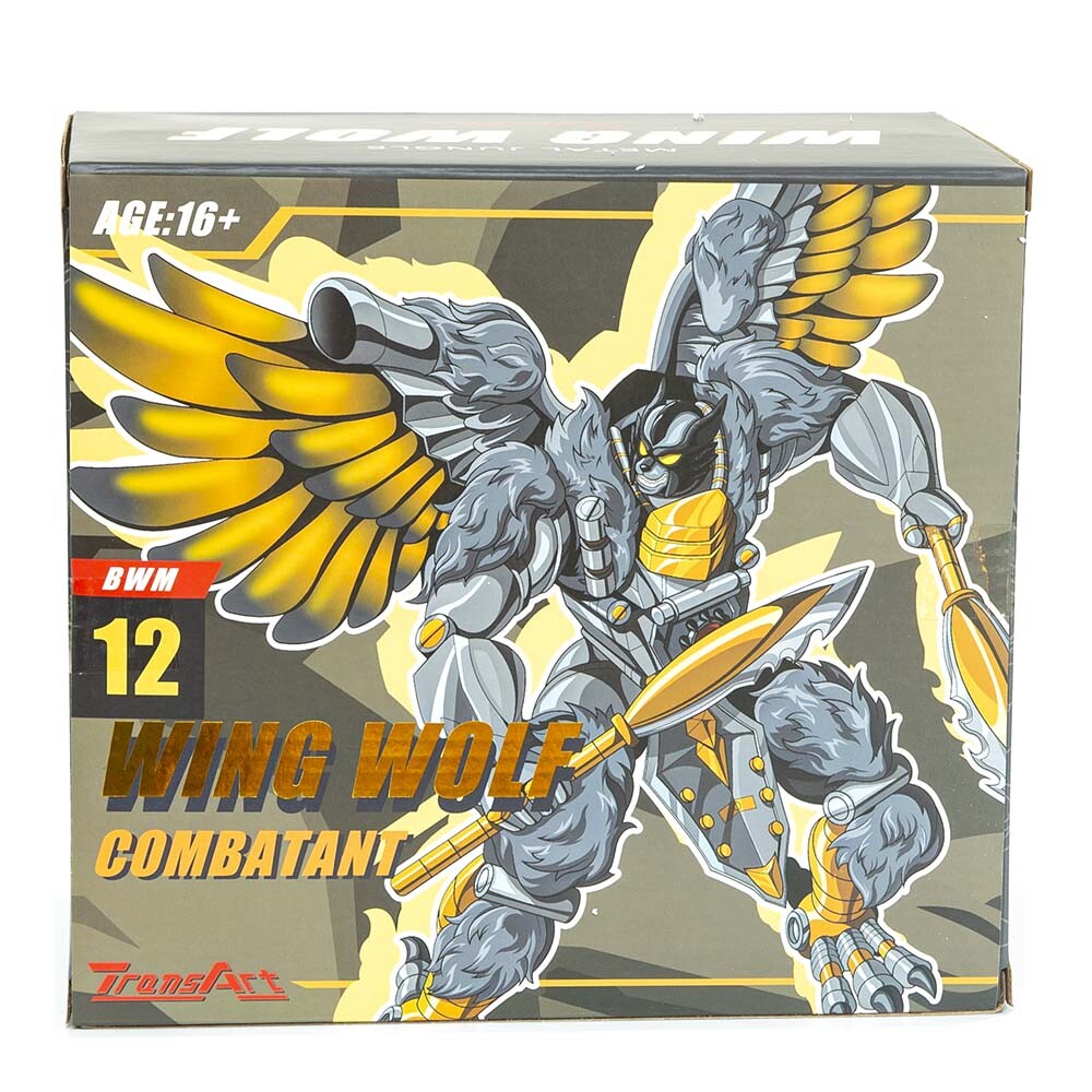 TransArt Toys Beast Wars TA BWM-12 BWM12 Wing Wolf Silverbolt Lightning Figure