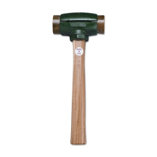 Garland Mfg 31004 Split Head Hammers, 2" Diameter, 14" Handle, Rawhide