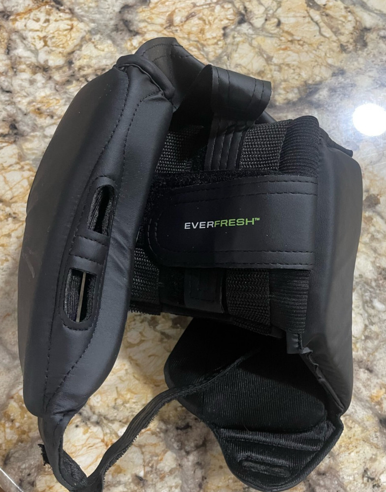 Everlast Boxing Sparring Training Protective Adjustable Headgear Everfresh Black