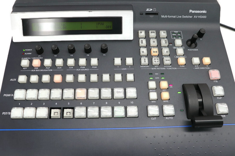 PANASONIC AV-HS400N - Multi Format Live HD / SD Video Switcher