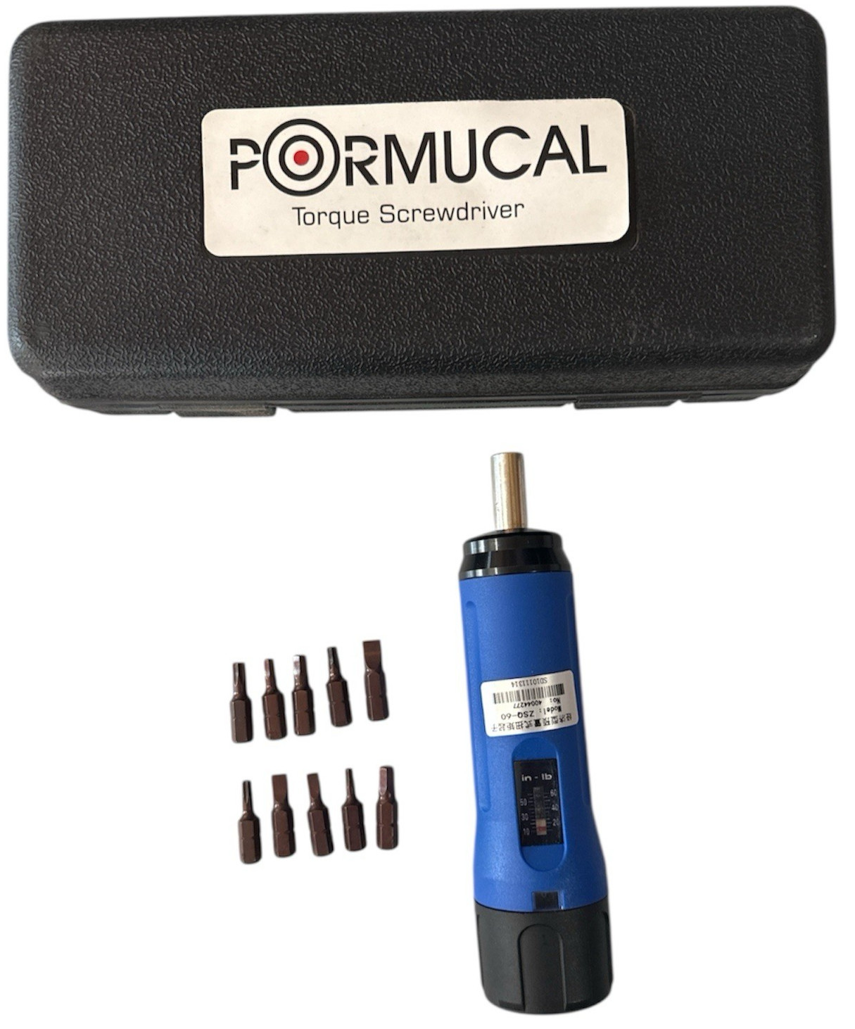 Pormucal Smart Firearms Accurizing Torque Wrench Torque Driver ZSQ-60
