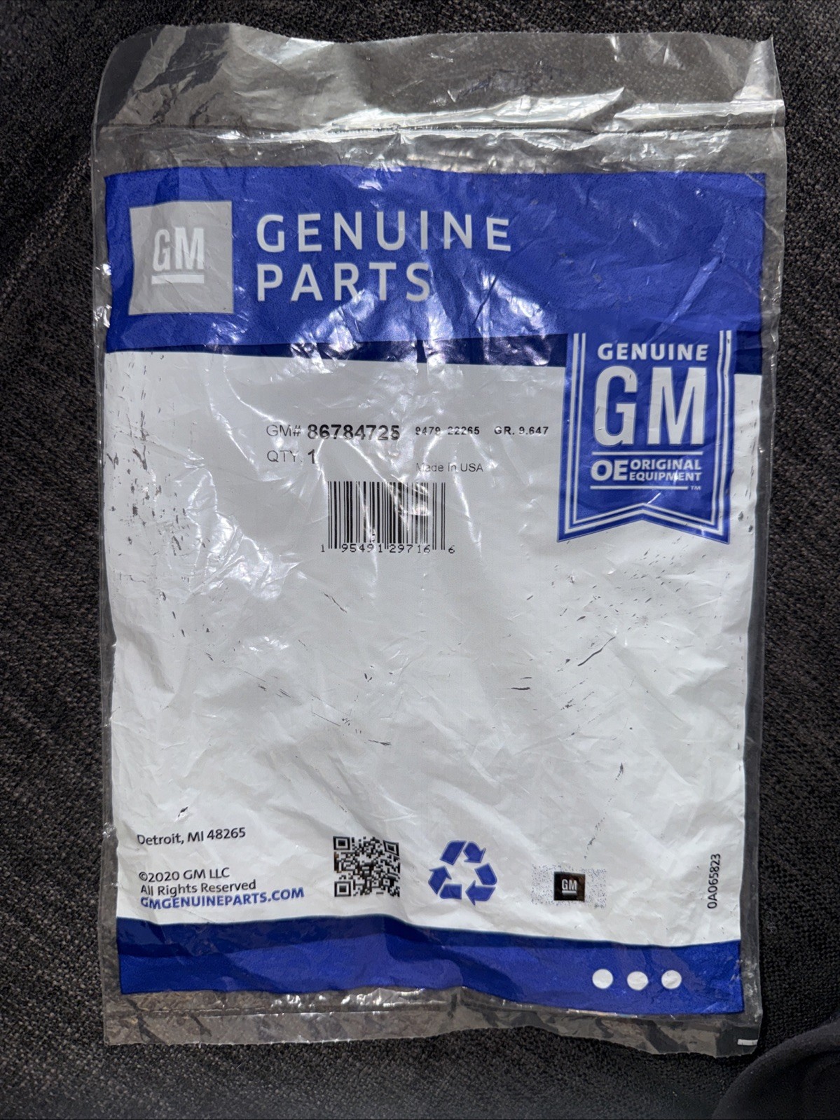 Genuine GM F Cable 86784725 High Speed Data Cable - Sealed