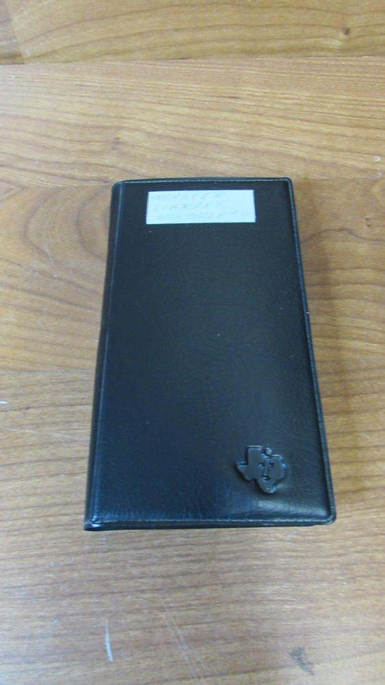 Vtg Texas Instruments TI-58C/59 programmable Calculator Master Library Module