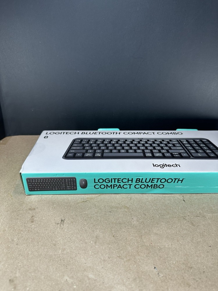 Logitech Bluetooth Compact Wireless Keyboard & Mouse Combo - mk250 - BLACK