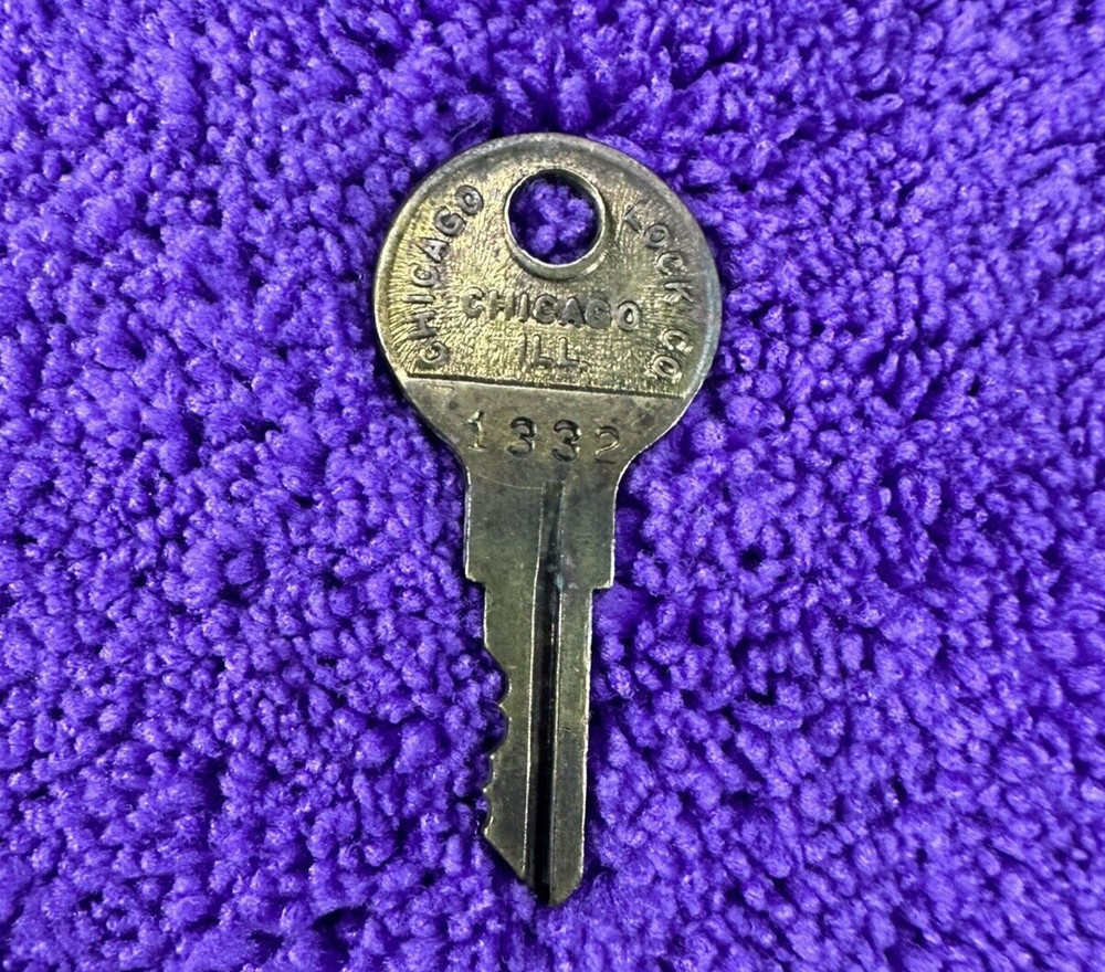 Chicago Lock Illinois Key 1332