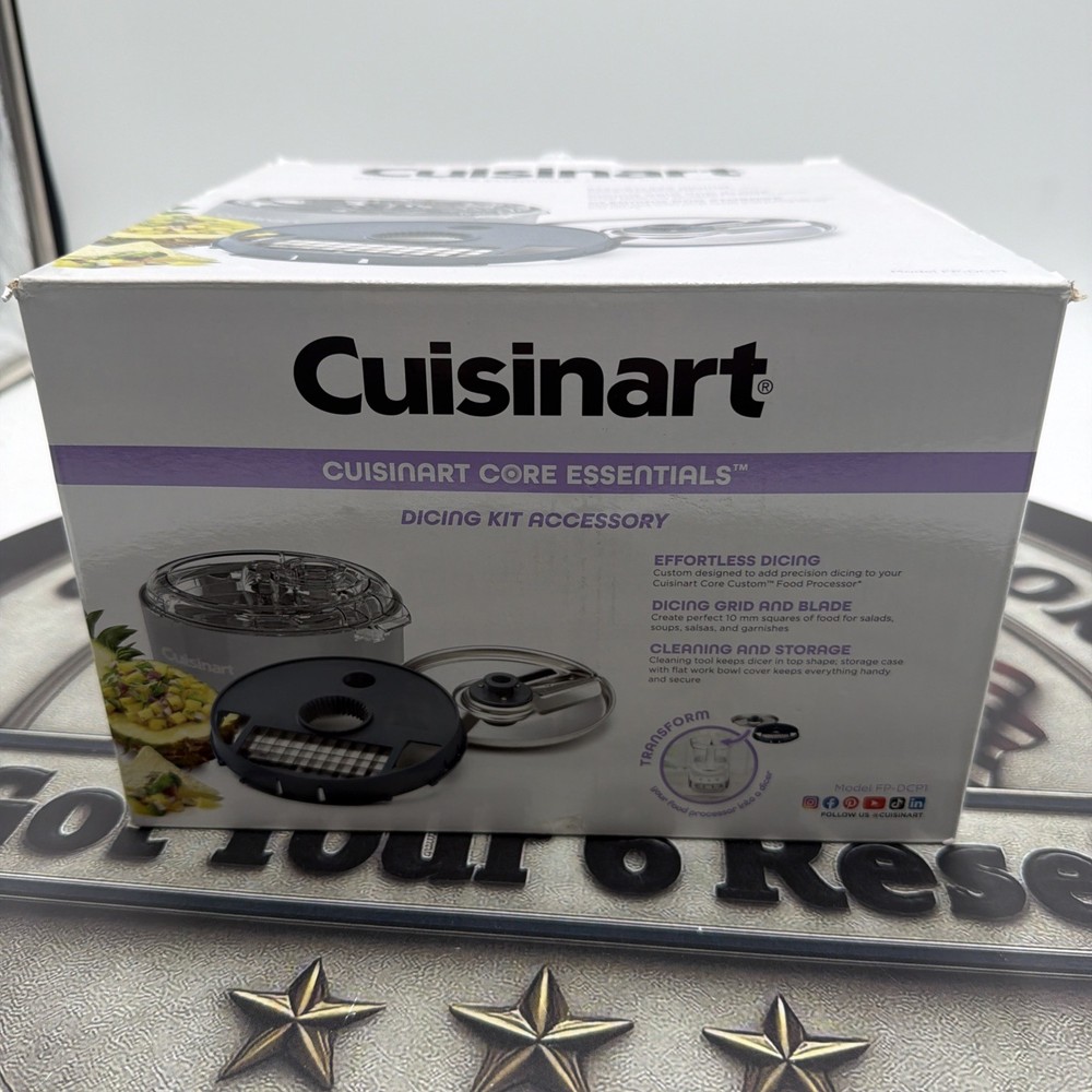 Cuisinart Core Essentials  Dicing Kit Accessory FP-DCP1 Grey