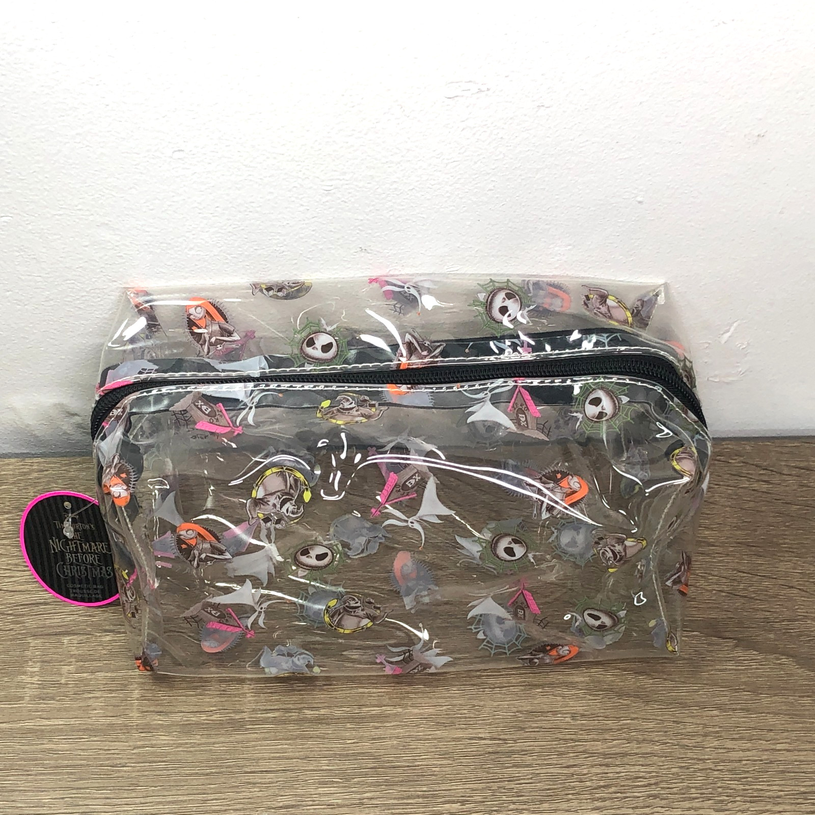 Disney Nightmare Before Christmas Revolution Make Up Cosmetic Bag Collectible 8"