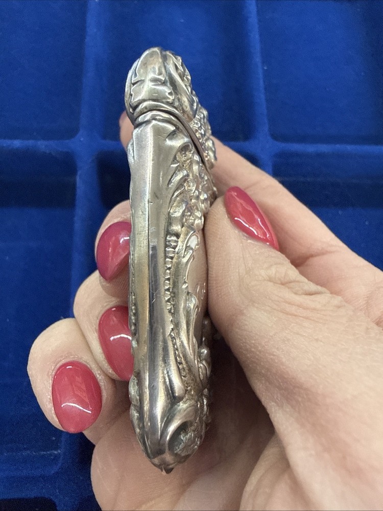 Antique Sterling Silver match safe