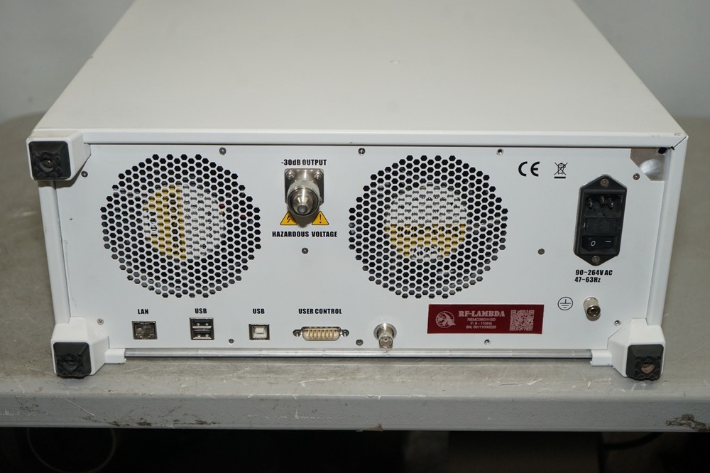 ^ RF-LAMBDA REMC08G11GD 8-11GHz Wide Band Solid State EMC Power Amplifier "READ"